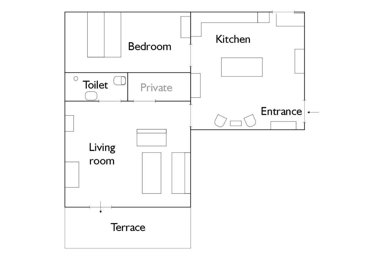Rolso Retreat - The Apartment Knebel 외부 사진
